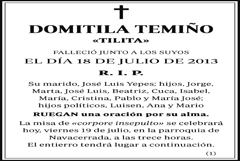 Domitila Temiño